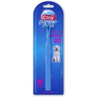 Cliny 2D Зубная щетка для зубов для животных, две чистящих головки, 1шт