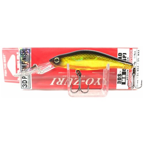 фото Duel/yo-zuri, воблер 3ds shad mr 65sp, арт.f1137, hgbl duel & yo-zuri