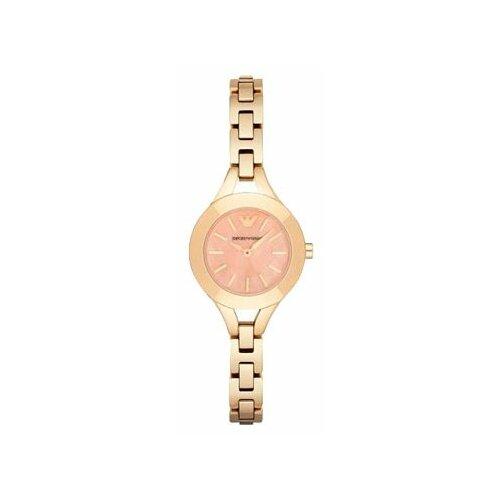 наручные часы emporio armani dress розовый золотой Наручные часы EMPORIO ARMANI Dress, золотой