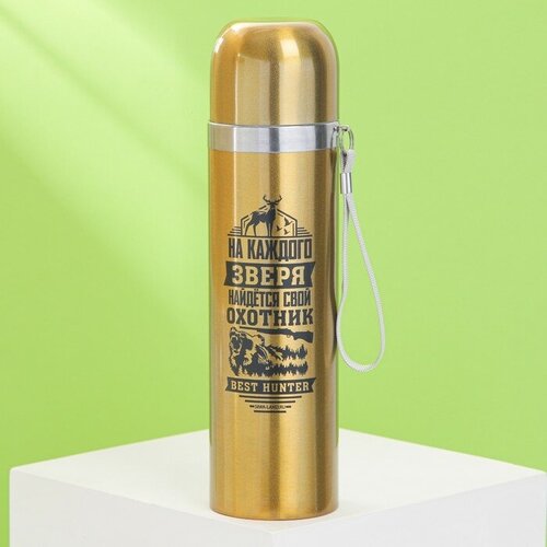 Термос Охотник 500 мл время сохранения тепла 4-8 ч для дома 2237₽