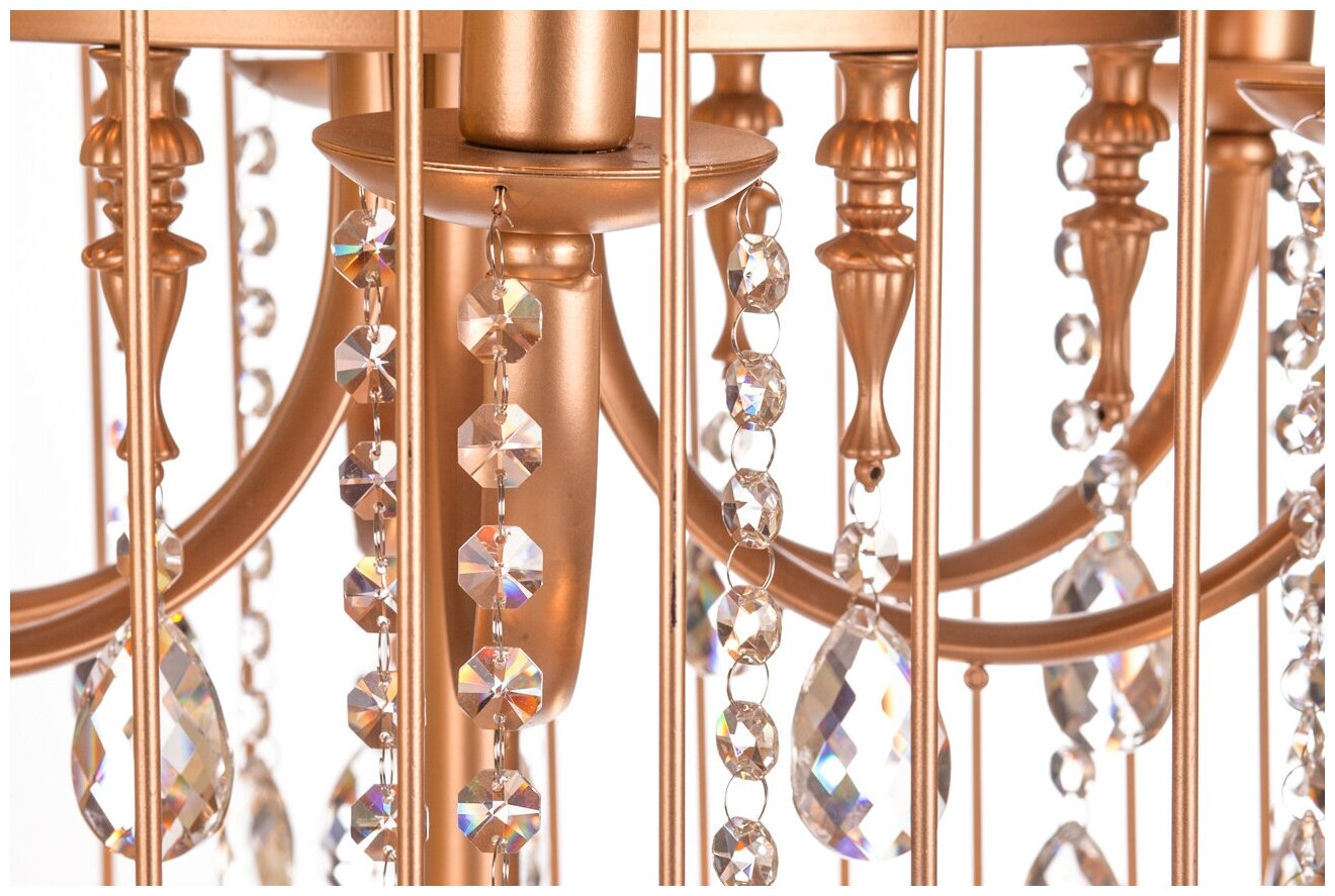 Люстра Mak-interior Birdcage D60 gold — фото 1