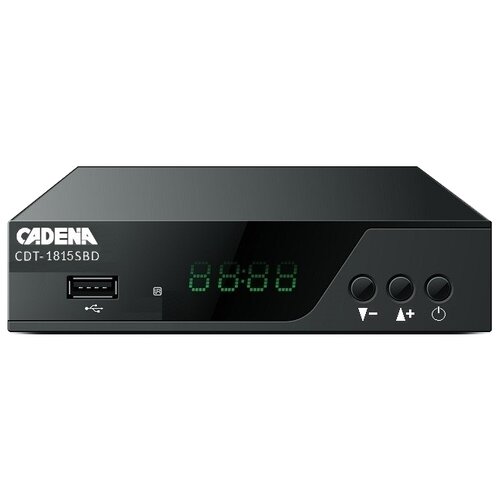 TV-тюнер Cadena CDT-1815SBD черный