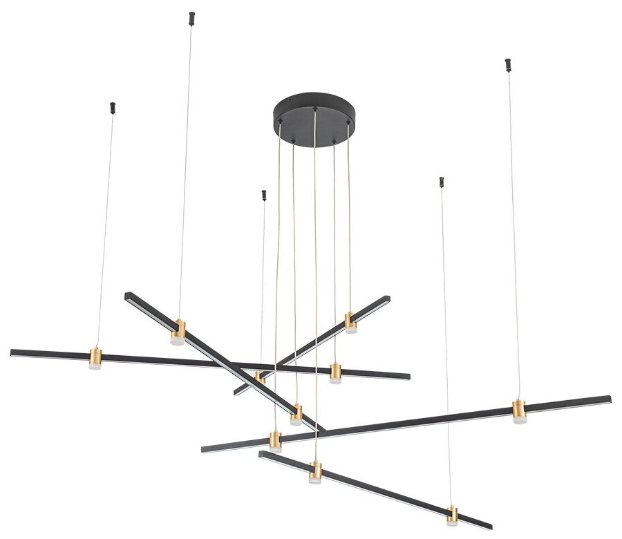 Подвесная LED люстра ERRAI A2195SP-5BK