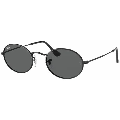 Солнцезащитные очки Ray-Ban Ray-Ban RB 3547 002/B1 RB 3547 002/B1, черный, серый очки ray ban rb 3547n 001 oval flat lenses