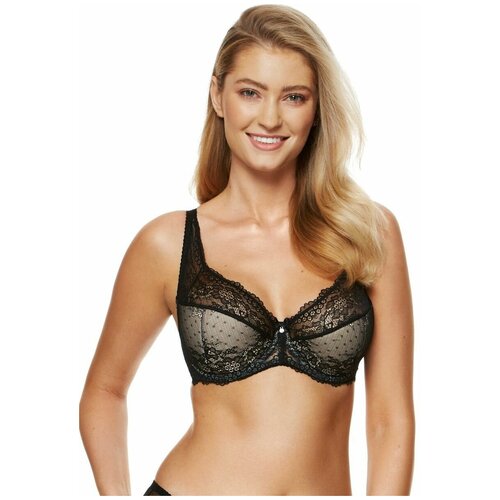 Бюстгальтер Gorteks чашка формованная полупоролон размер 80C черный 5579₽