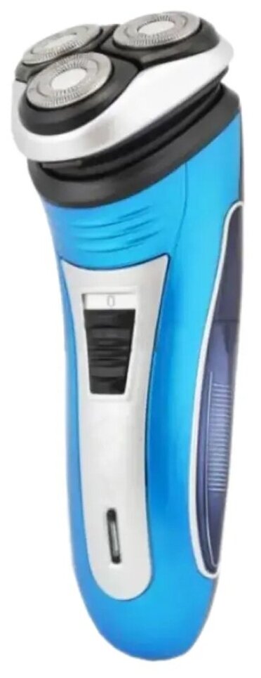 Электробритва GM7090 RECHARGEABLE SHAVER /открывающийся триммер/ 3 плавающих ножа/ двухточечная резка волоса/ индикатор зарядки/дом,путешествия,работа - фотография № 1