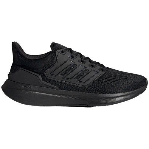 Кроссовки adidas Eq21 Run, полнота 10, размер 8, черный кроссовки adidas полнота 10 размер 8uk 42eu желтый бордовый