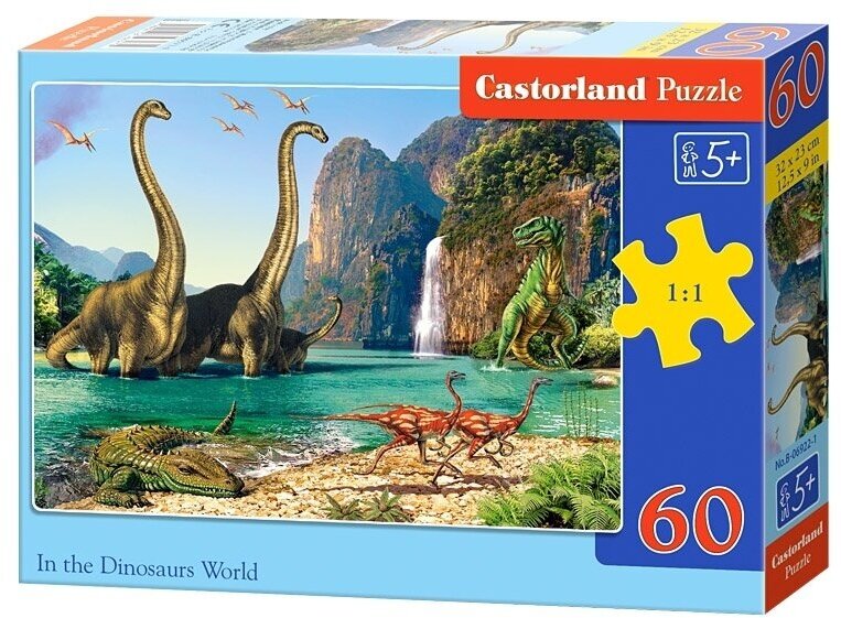 Пазлы Castorland Динозавры, 60 элементов (B-06922)