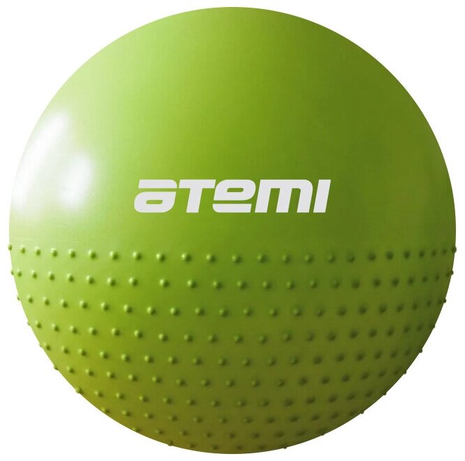 Мяч гимнастический полумассажный Atemi, Agb0555, антивзрыв, 55 см