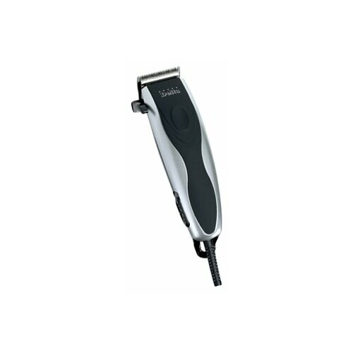 Машинка для стрижки DELTA DL-4012, серебристый ножницы grodo ft 80s silk slice с большим черным винтом серебристый