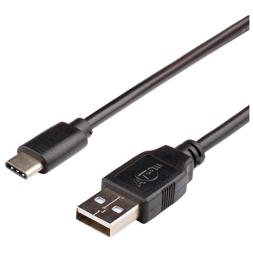 фото Кабель Atcom USB Type-C - USB (AT6255) 1.8 м черный