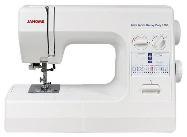 Швейная машина Janome Easy Jeans Heavy Duty1800 с жестким чехлом .