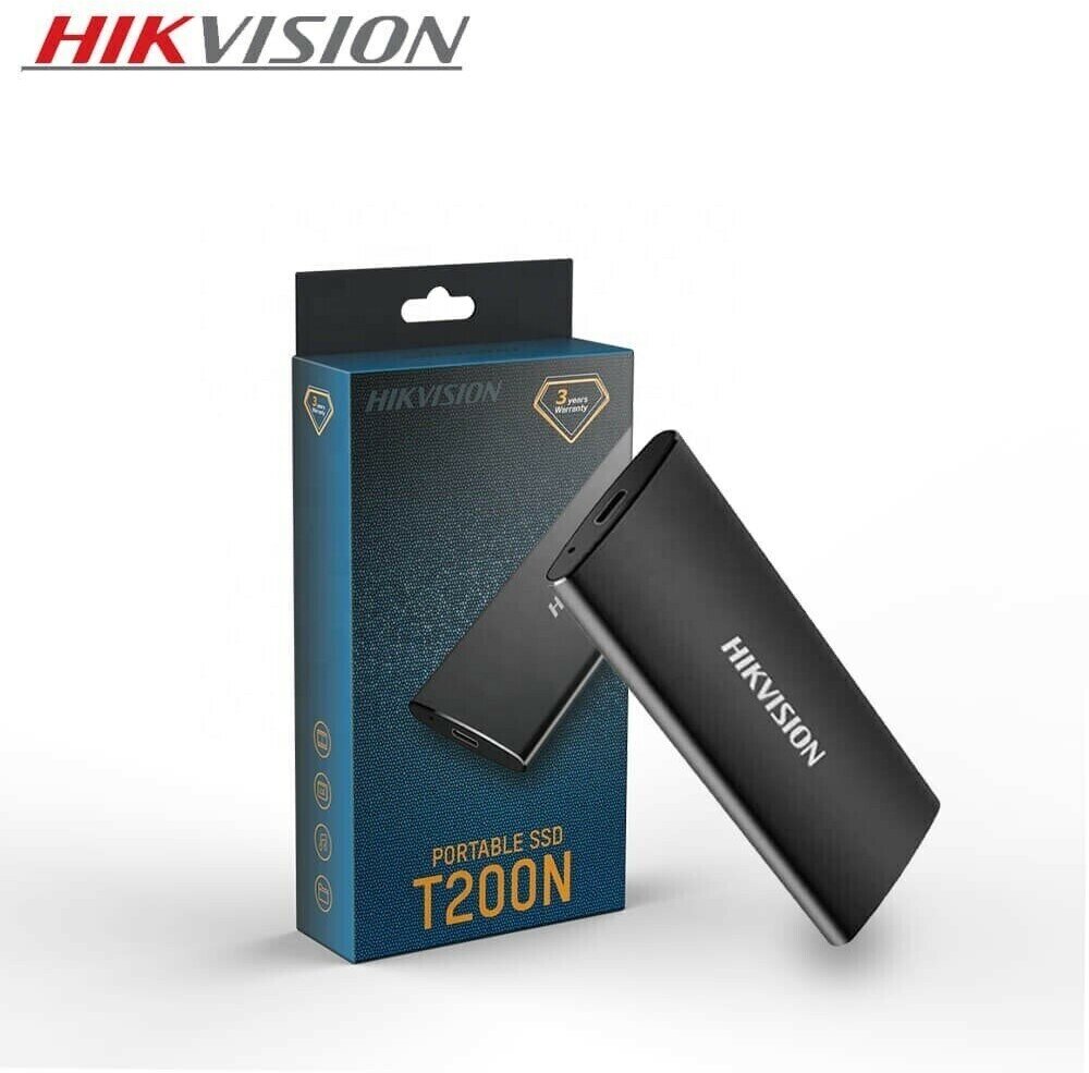 Внешний жесткий диск 512Gb Hikvision HS-ESSD-T200N 512G черный USB-C - фото №13