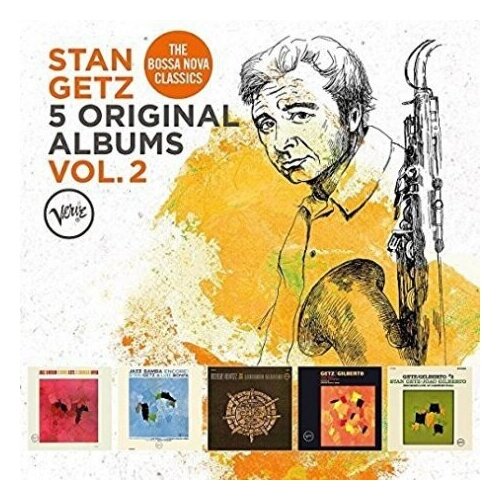 Компакт-диски, Verve Records, STAN GETZ - 5 Original Albums Vol. 2 (5CD) de lucia paco 5 original albums vol 2