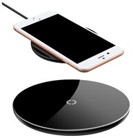 Сетевая зарядка Baseus Simple Wireless Charger черный