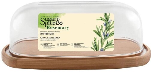 Контейнер для продуктов Sugaramp; Spice Rosemary деревянный