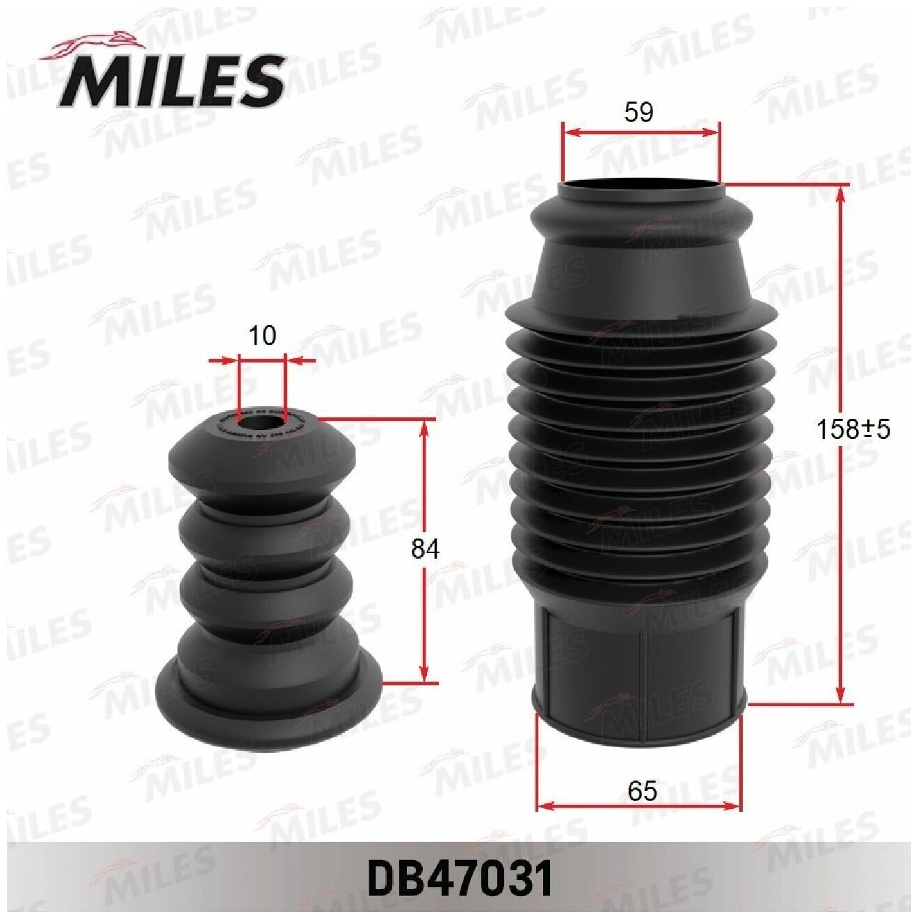 Пылезащитный комплект, MILES DB47031