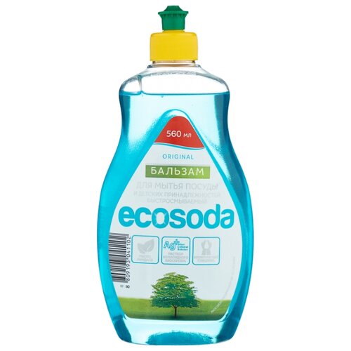 фото Mama Ultimate Бальзам для мытья посуды EcoSoda 0.56 л