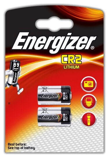 Батарейка ENERGIZER CR-2 2 шт