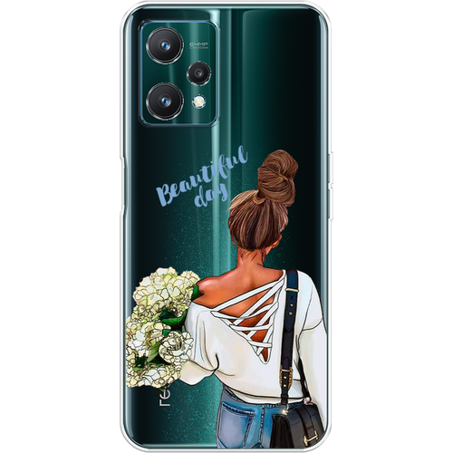 Силиконовый чехол на Realme 9 5G / Реалми 9 Про Beautiful day vector, прозрачный силиконовый чехол на realme 10 pro реалми 10 про beautiful day vector прозрачный