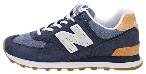 Кроссовки New Balance, размер 6 US, синий, белый