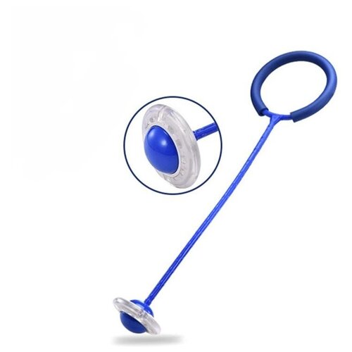 Нейроскакалка на одну ногу со светящимся LED-роликом