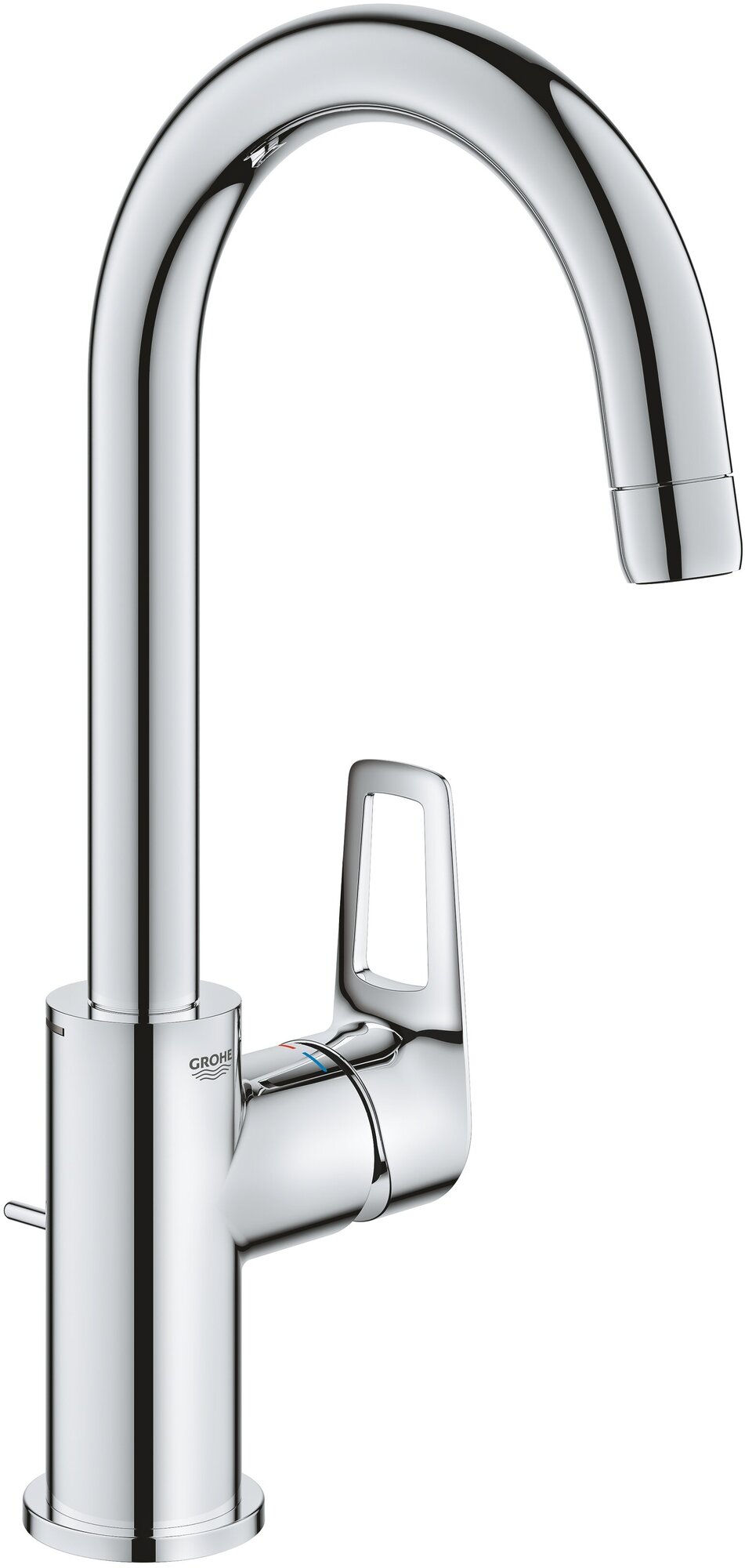 Смеситель для раковины GROHE Start Loop с донным клапаном, L-Size, хром (23780001)