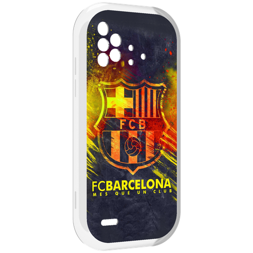 Чехол MyPads FC-Barcelona-Wallpaper-3 для UMIDIGI Bison X10 / X10 Pro задняя-панель-накладка-бампер чехол mypads mazda мазда 3 для umidigi bison x10 x10 pro задняя панель накладка бампер