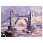Royal & Langnickel Раскраска по номерам «Мост Тауэр» 28x39 см (PAL 31) - изображение