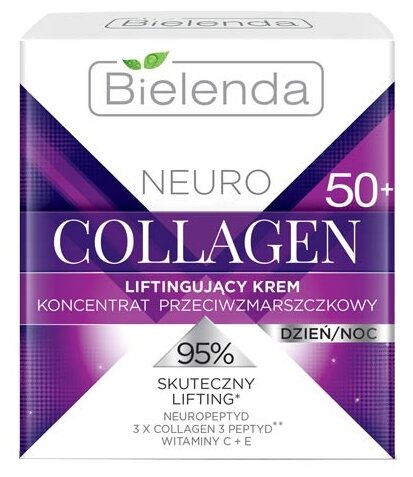 Крем-концентрат Bielenda Neuro Collagen подтягивающий 50+, 50 мл