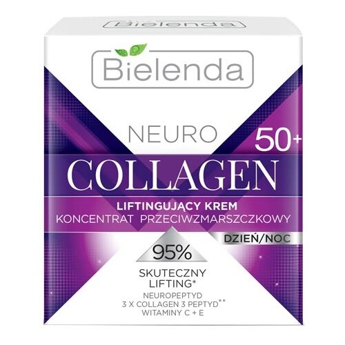 BIELENDA NEURO COLLAGEN Подтягивающий крем-концентрат против морщин 50+ дневной/ночной 50мл