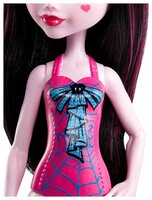 Кукла Monster High Монстры в купальниках Дракулаура, 27 см, FJJ03