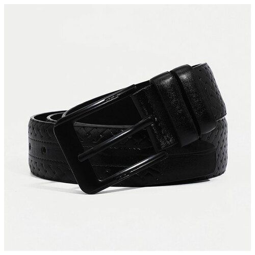 фото Ремень сима-ленд, размер 120, черный сима-лэнд