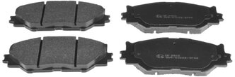 Дисковые тормозные колодки передние BLUE PRINT ADT342163 для Lexus IS (4 шт.)