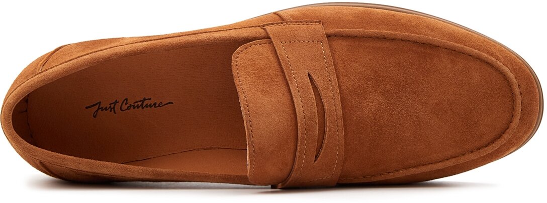 Мокасины Just Couture, размер 42, св.коричневый — фото 1