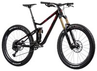 Горный (MTB) велосипед Merida One-Sixty Metalrida (2019) melalic black (red lightning) S (164-173) (