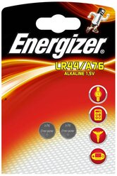 Батарейка Energizer LR44/A76, 2 шт.