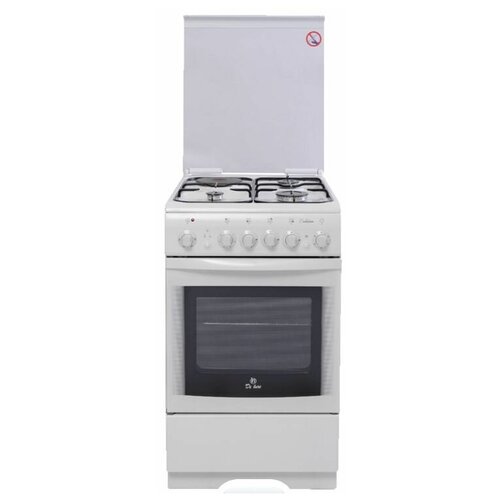 плита комбинированная gorenje gk5b41wh essential белая духовка 62 л 4 газовые конфорки эмал решетки Плита комбинированная De Luxe 506031.00гэ (кр)