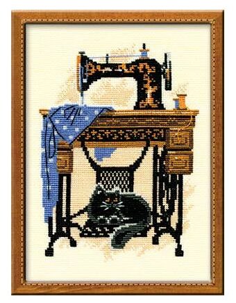 Риолис Набор для вышивания крестом Швейная машинка (857)
