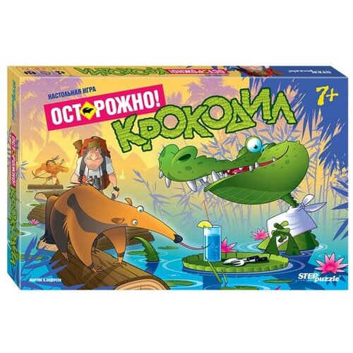 Настольная игра «Осторожно: крокодил!» настольная игра крокодил издание 2021