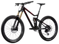 Горный (MTB) велосипед Merida One-Sixty Metalrida (2019) melalic black (red lightning) S (164-173) (