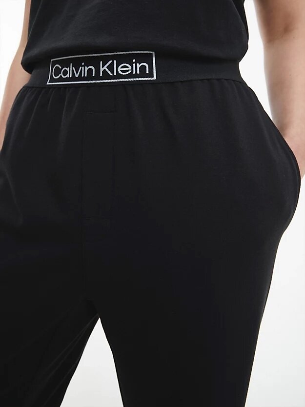 Брюки домашние Calvin Klein, Цвет: черный, Размер: M - фотография № 5