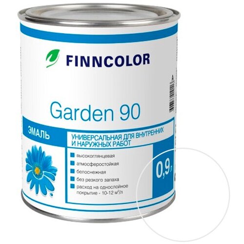 Алкидная эмаль Finncolor Garden 90 (0,9 л C )