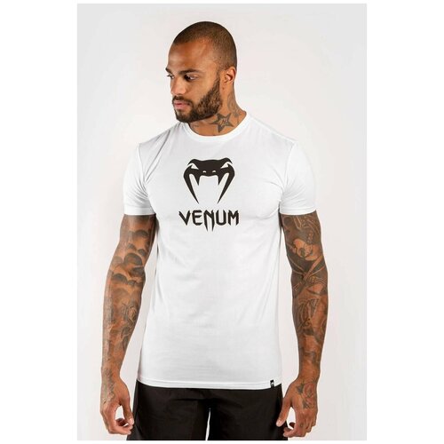 Футболка Venum Classic T-Shirt Essentials VENUM-03526-002, белый XXL