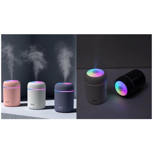 Портативный увлажнитель воздуха H2OУвлажнитель воздуха для домаУльтразвуковой увлажнительчёрный 59000₽