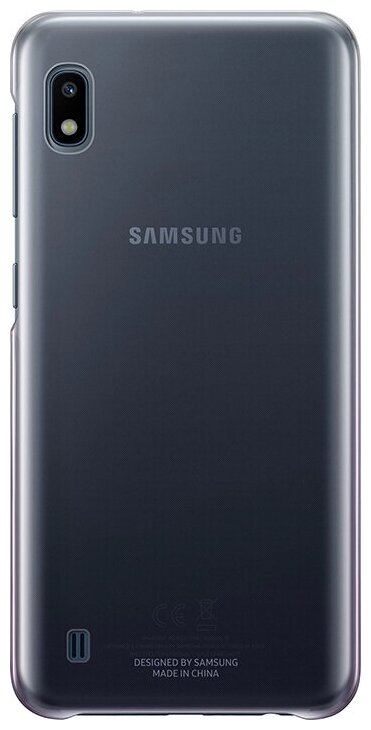 Чехол Samsung Gradation Cover для Galaxy A10 черный