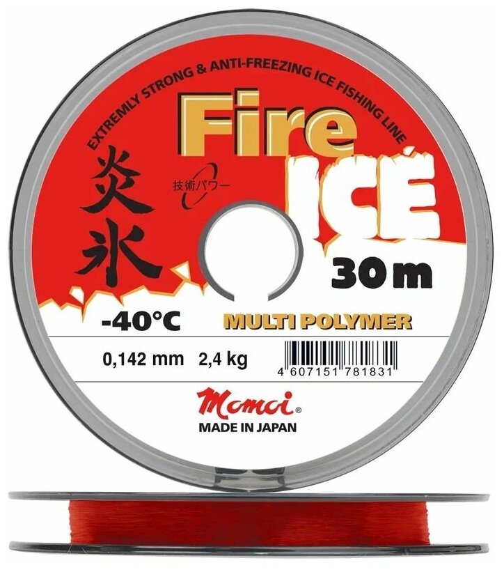 Монофильная леска Momoi Fire Ice