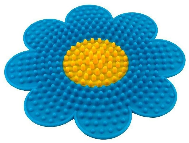 Коврик массажный Цветок, модель 1298/1 из силиконового каучука