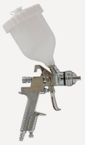Изображение товара Краскораспылитель пневматический Fubag MASTER G600/1.4 HVLP, 1/4", 190 мл/мин, 3 бар, верхний бачок