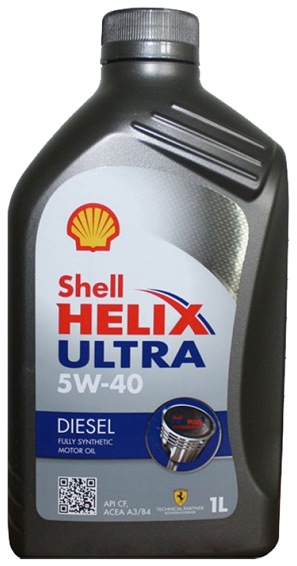 Полусинтетическое моторное масло SHELL Helix Ultra Diesel 5W-40